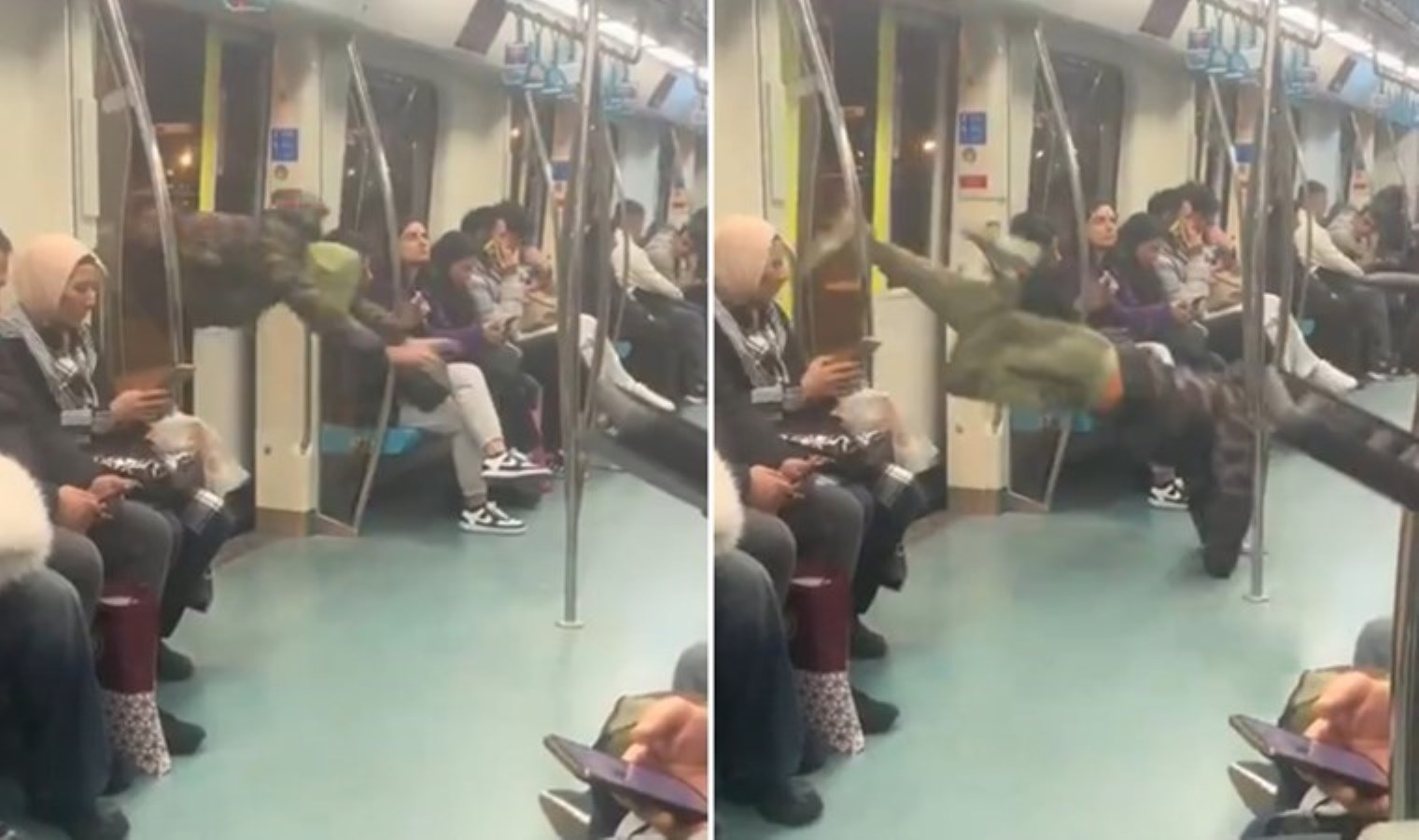 Türkiye bu videoyu konuşuyor: Marmaray’a ‘ışınlandı’