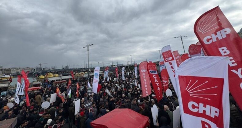 Valilik izin vermemişti… CHP’liler ‘Filistin’ protestosu için toplanıyor!