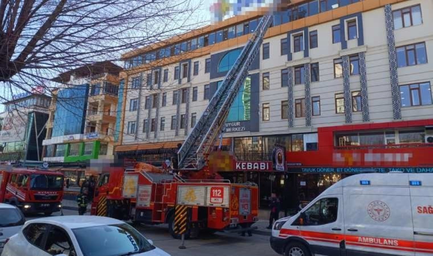 Yangın çıktı… Kurstaki öğrenciler tahliye edildi!