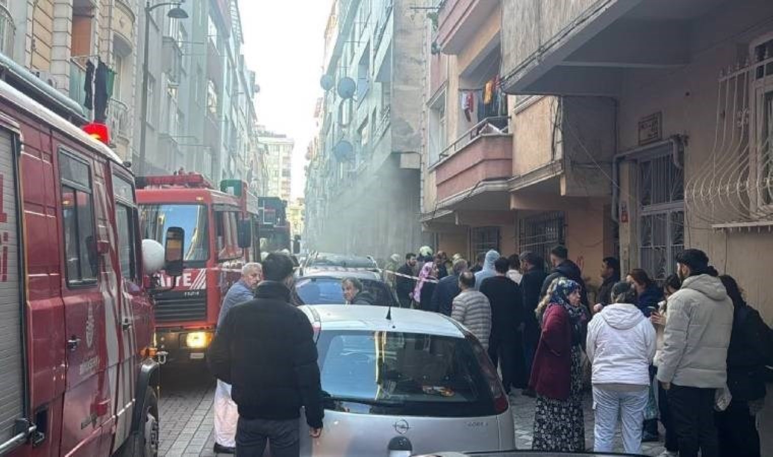 Zeytinburnu’nda tekstil atölyesinde yangın!