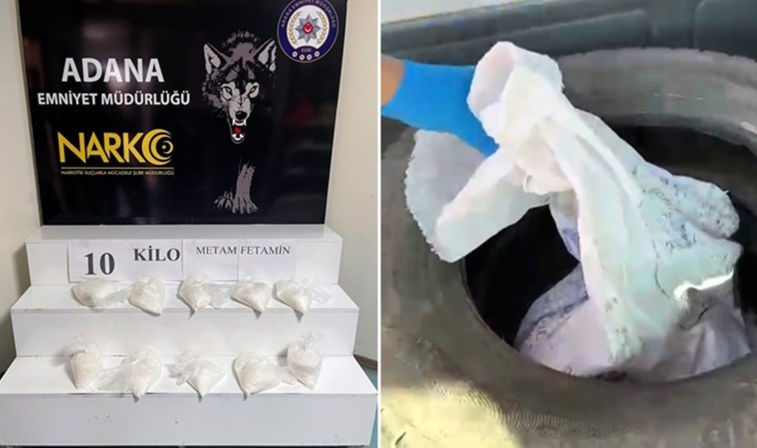 10 kilo uyuşturucu ile yakalandı: ‘Şeker sanıyordum’