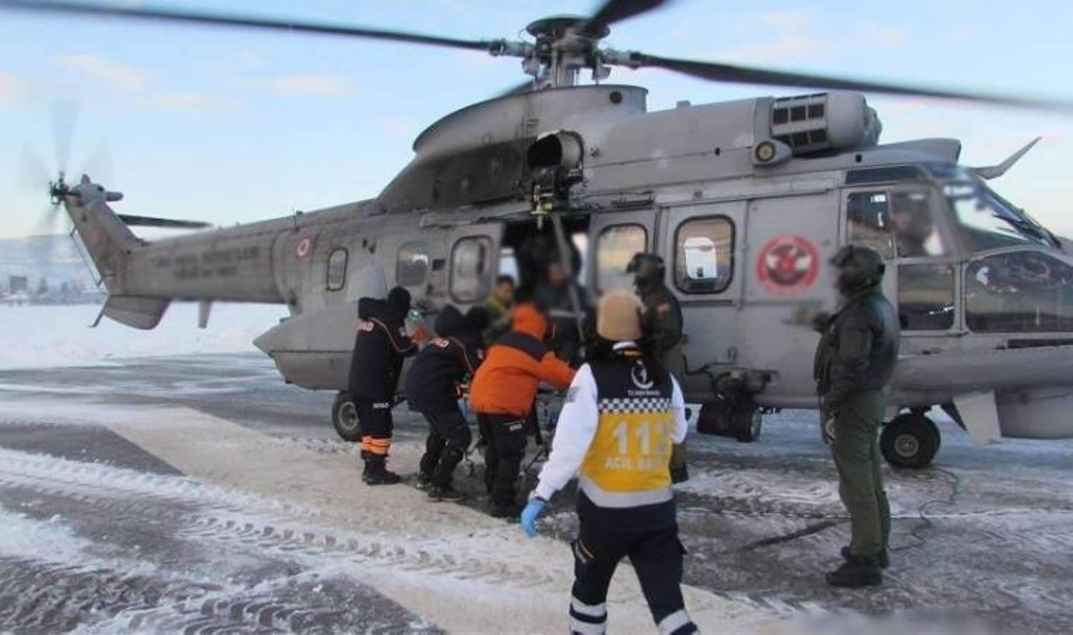 15 gündür haber alınamıyordu… Helikopterle ulaşıldı!