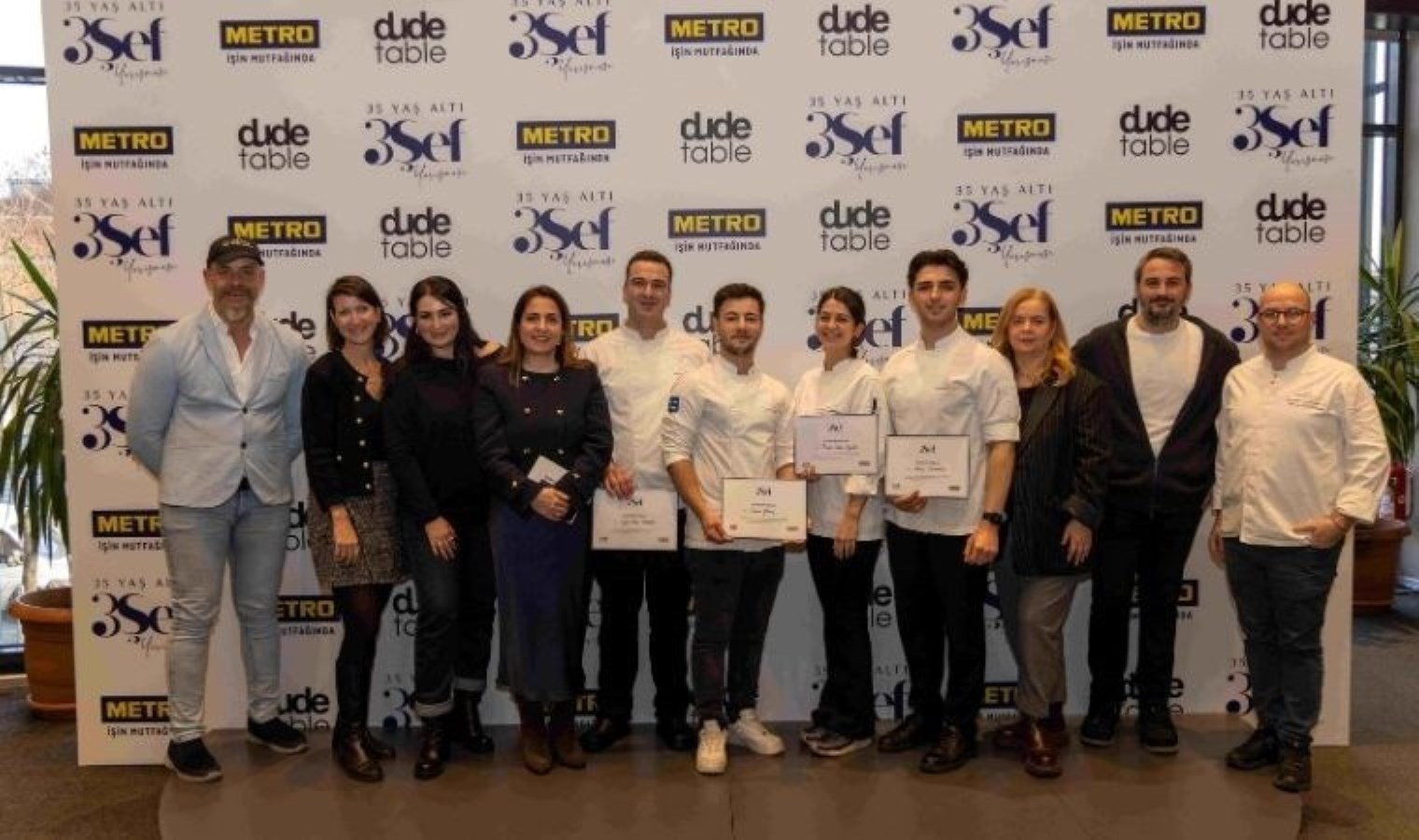 35 Yaş Altı 3 Şef Yarışması’nı kazanan genç şefler belli oldu