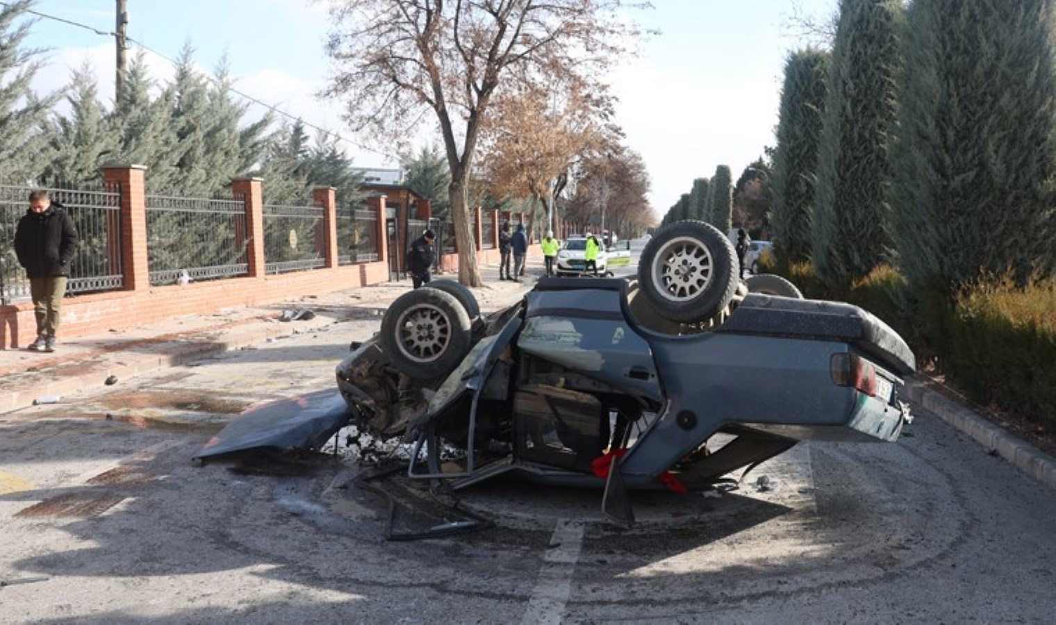 50 günde 5 trafik cezası yedi… Kullandığı Tofaş takla attı: 2 yaralı