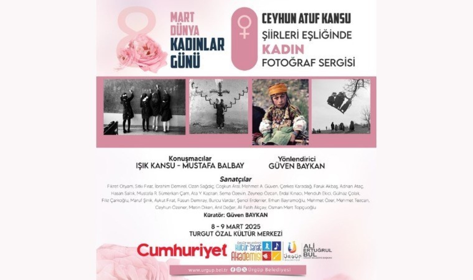 8 Mart’ta Kadın: Fotoğraf Sanatı ve Ceyhun Atuf Kansu Şiirleri Buluşuyor
