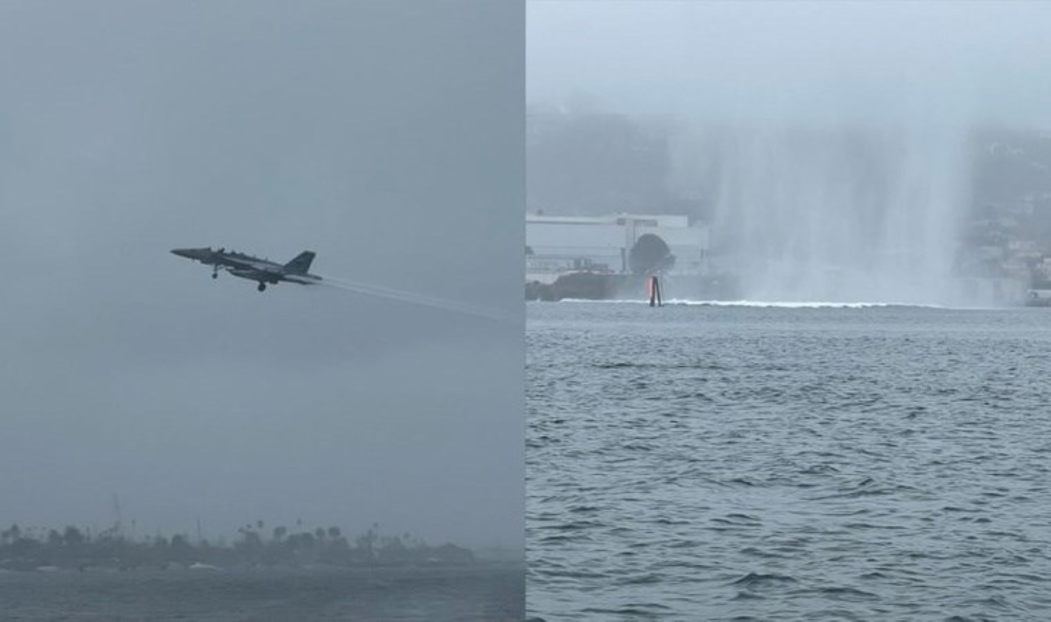 ABD’de askeri uçak düştü: Pilotlar kurtarıldı