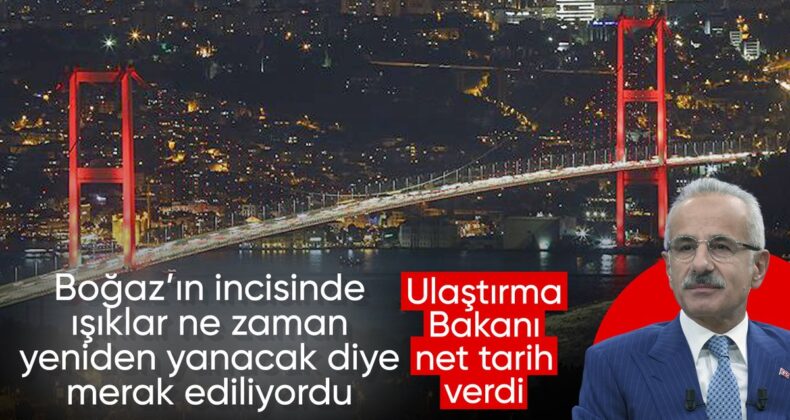 Abdulkadir Uraloğlu: 15 Temmuz Şehitler Köprüsü’nde bakım çalışmaları başladı