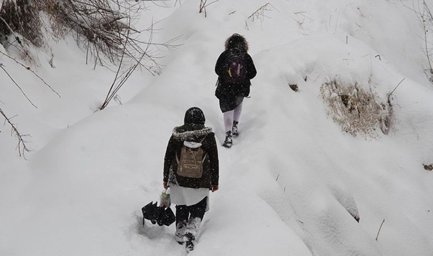 Adıyaman’ın 2 ilçesinde eğitime kar engeli