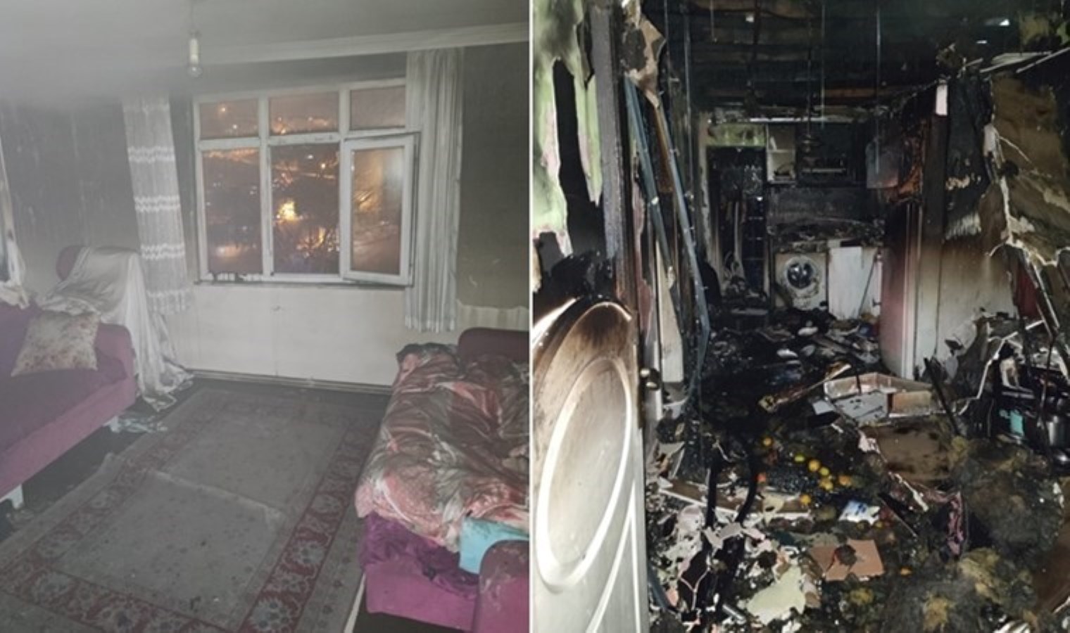 Ailesi iftardayken evi ateşe verdi: Adliyeye sevk edildi
