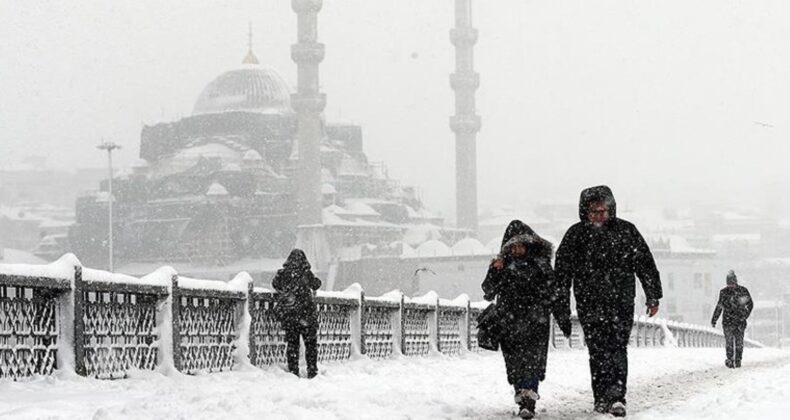 AKOM’dan İstanbul için son dakika ‘kar yağışı’ uyarısı: Çarşamba gününe dikkat!