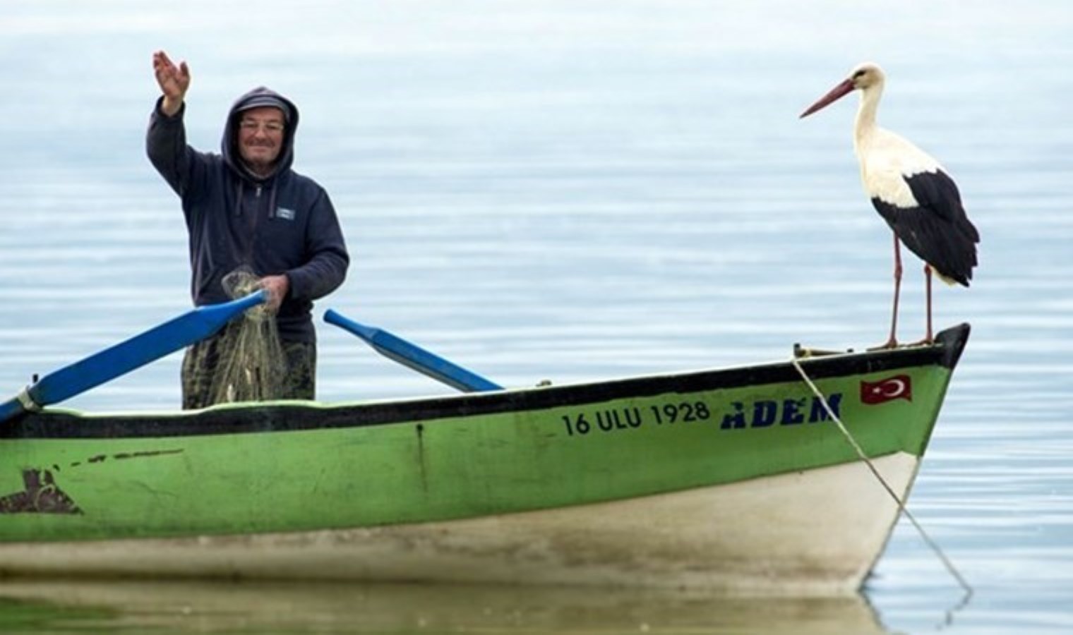 Bahar ‘müjdecisi’ Yaren leylek bekleniyor: Önce eşi Nazlı geldi