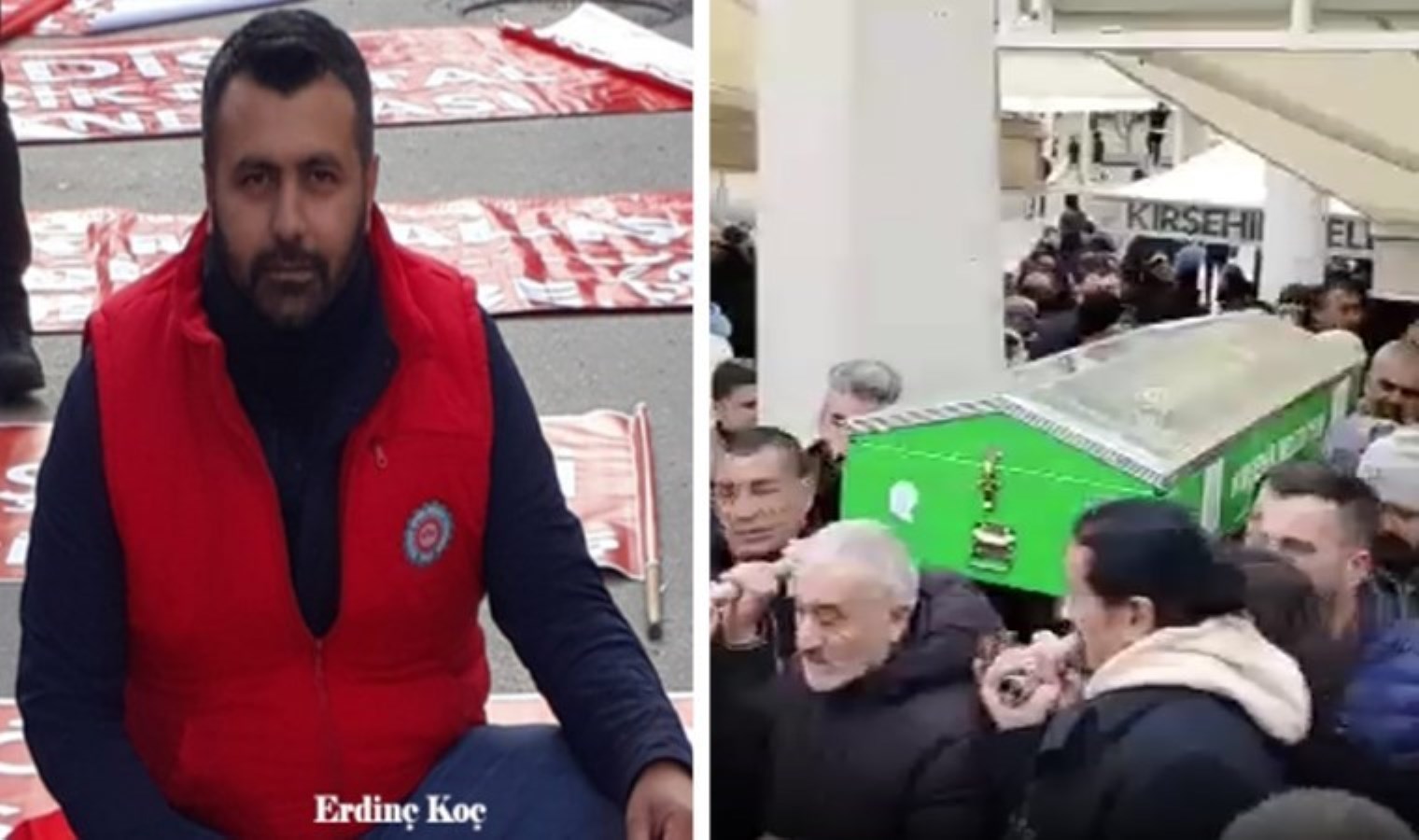 Birleşik Metal İş’te silahlı saldırı: Genel Sekreter Erdinç Koç, toprağa verildi