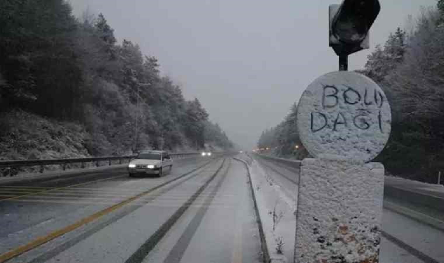 Bolu Dağı trafiğe kapatıldı!