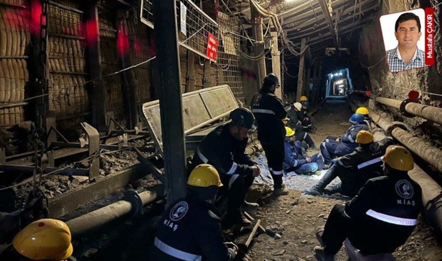 Çayırhan’da özelleştirmeye karşı direnen maden işçileri kendilerini yeniden ocağa kapattı: Yeraltında eyleme devam!