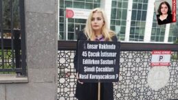 Çocuk istismarlarını protesto eden Emine Gizem Çetiner’e iki dava: ‘Beni yıldırmak istiyorlar’