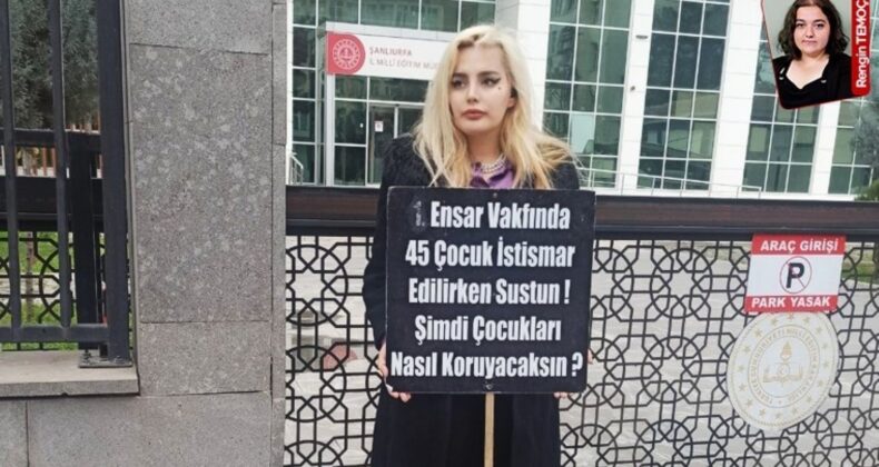 Çocuk istismarlarını protesto eden Emine Gizem Çetiner’e iki dava: ‘Beni yıldırmak istiyorlar’