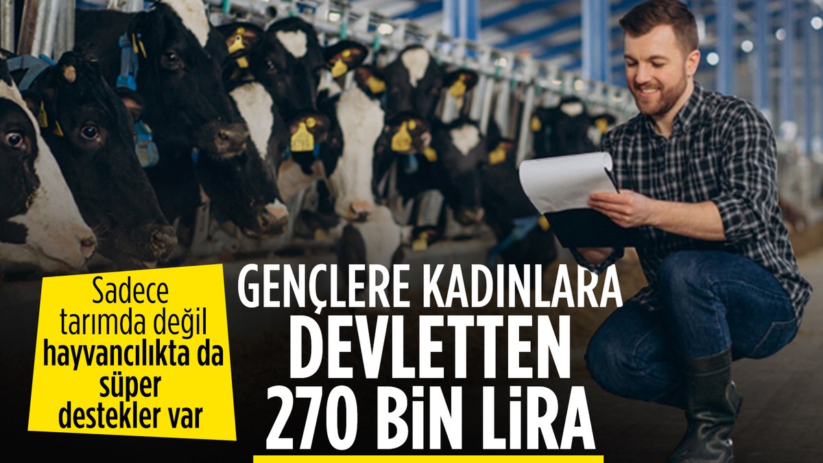 Cumhurbaşkanı Erdoğan açıkladı: Hayvancılık yapacak gençlere ve kadınlara 2 yıl ödemesiz kredi