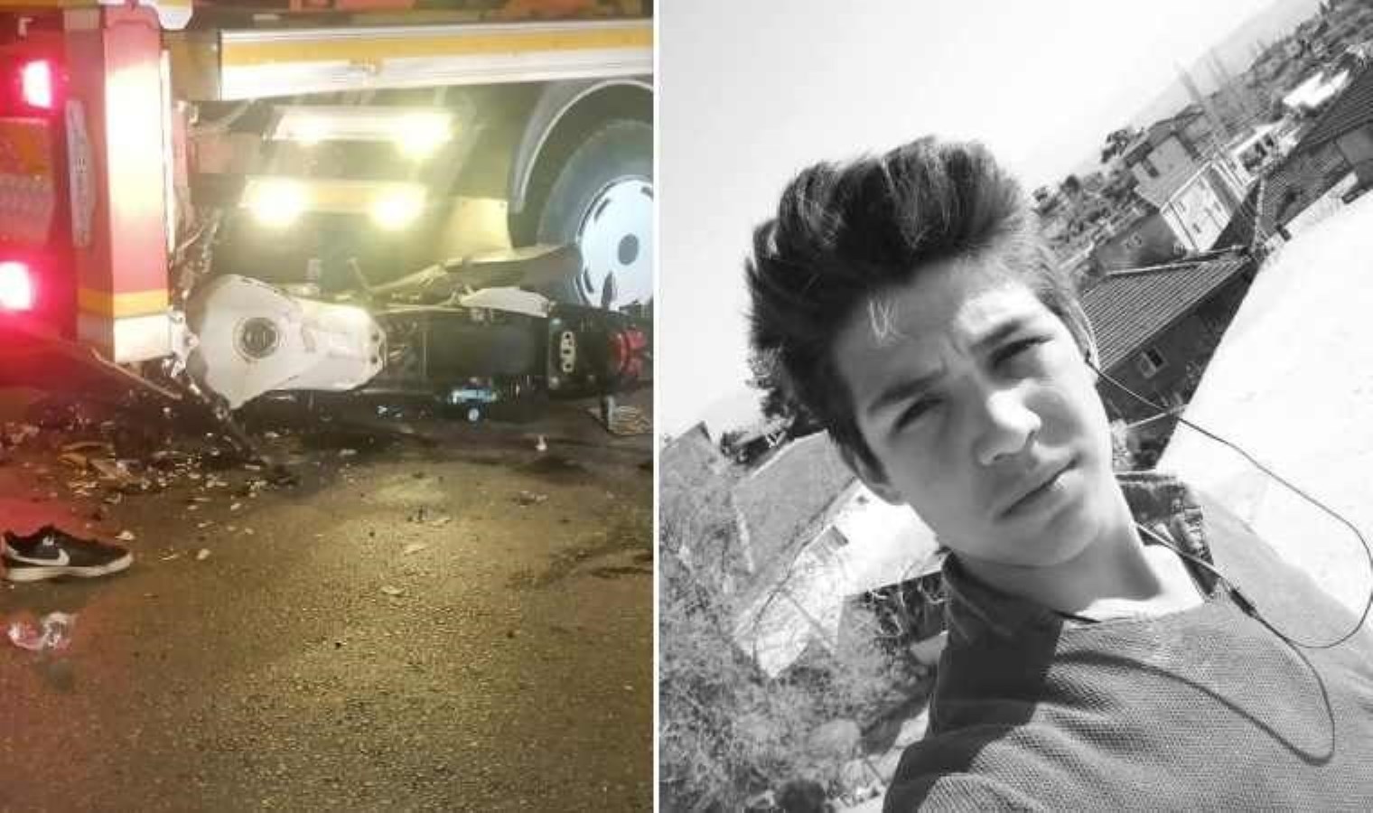 Denizli’de vincin altında kalan genç motosiklet sürücüsü hayatını kaybetti