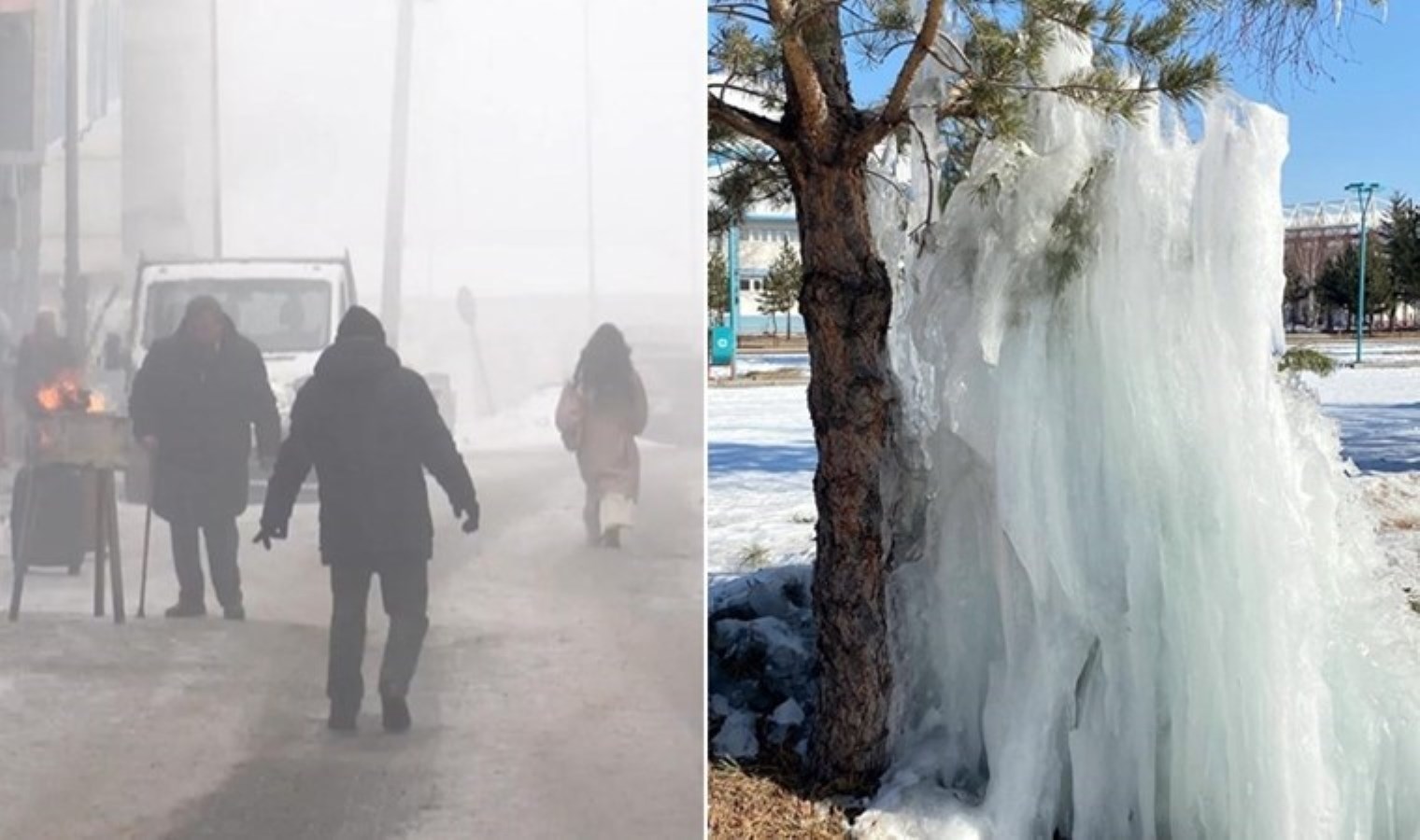 Doğu’da Sibirya soğukları: Termometreler eksi 30,3’ü gördü