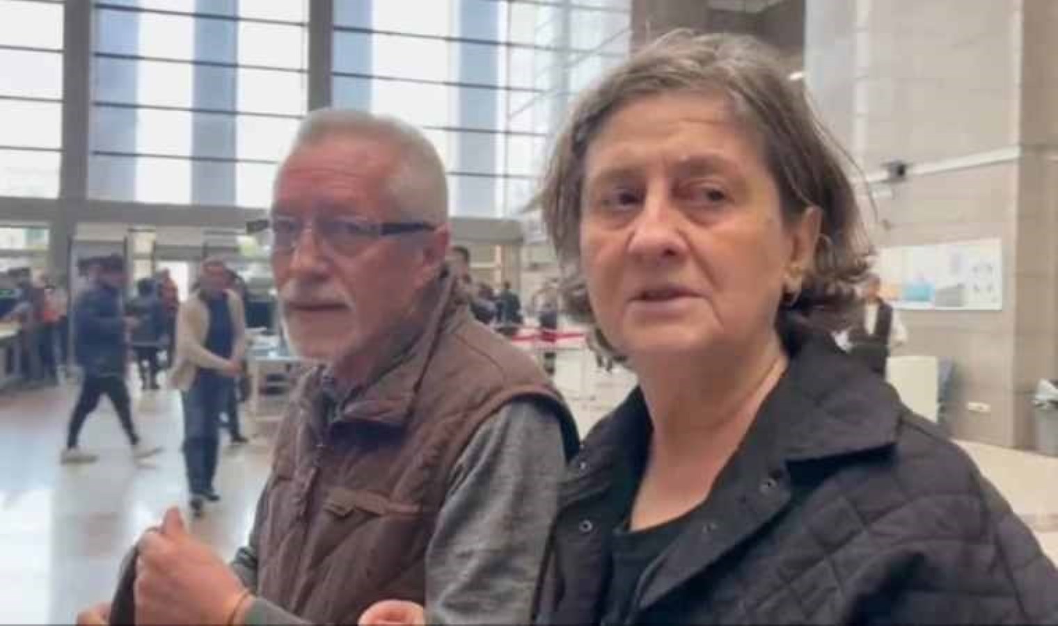 Ece Gürel’in ailesi İstanbul Adalet Sarayı’na geldi