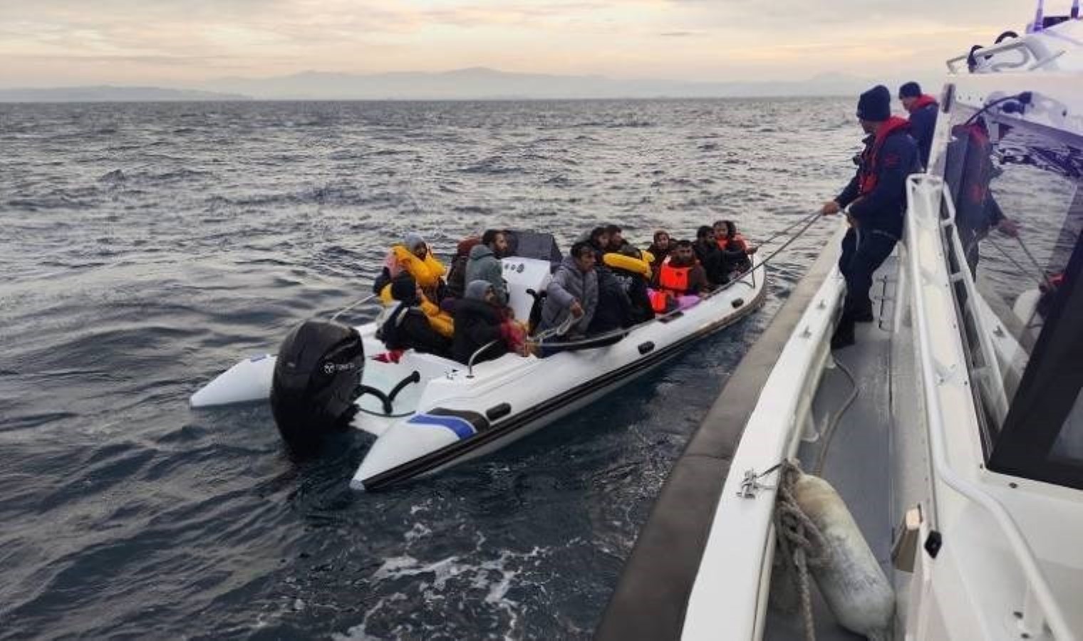 Edirne’de 22 düzensiz göçmen yakalandı