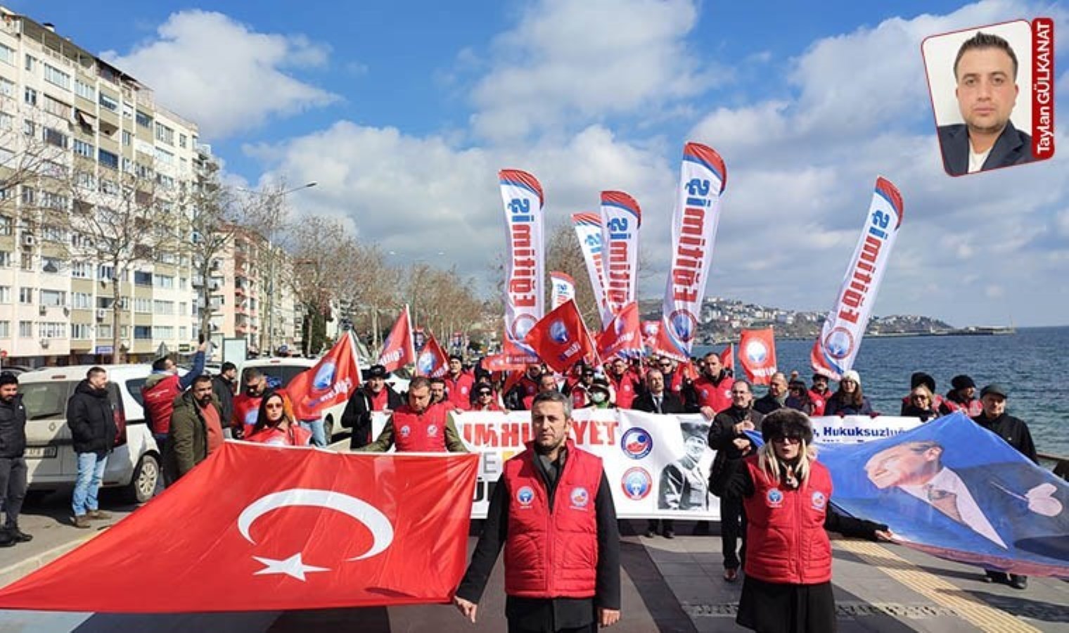 Eğitim-İş’in Cumhuriyet ve Emek Yürüyüşü Tekirdağ’dan başladı: ‘Bu bir direniştir’