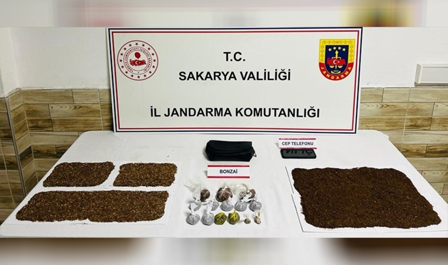 Evde 385 gram bonzai ile yakalanan şüpheli tutuklandı