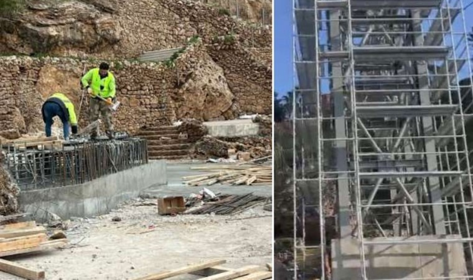 Falezlere ‘ruhsatlı’ tahribata tepki sürüyor