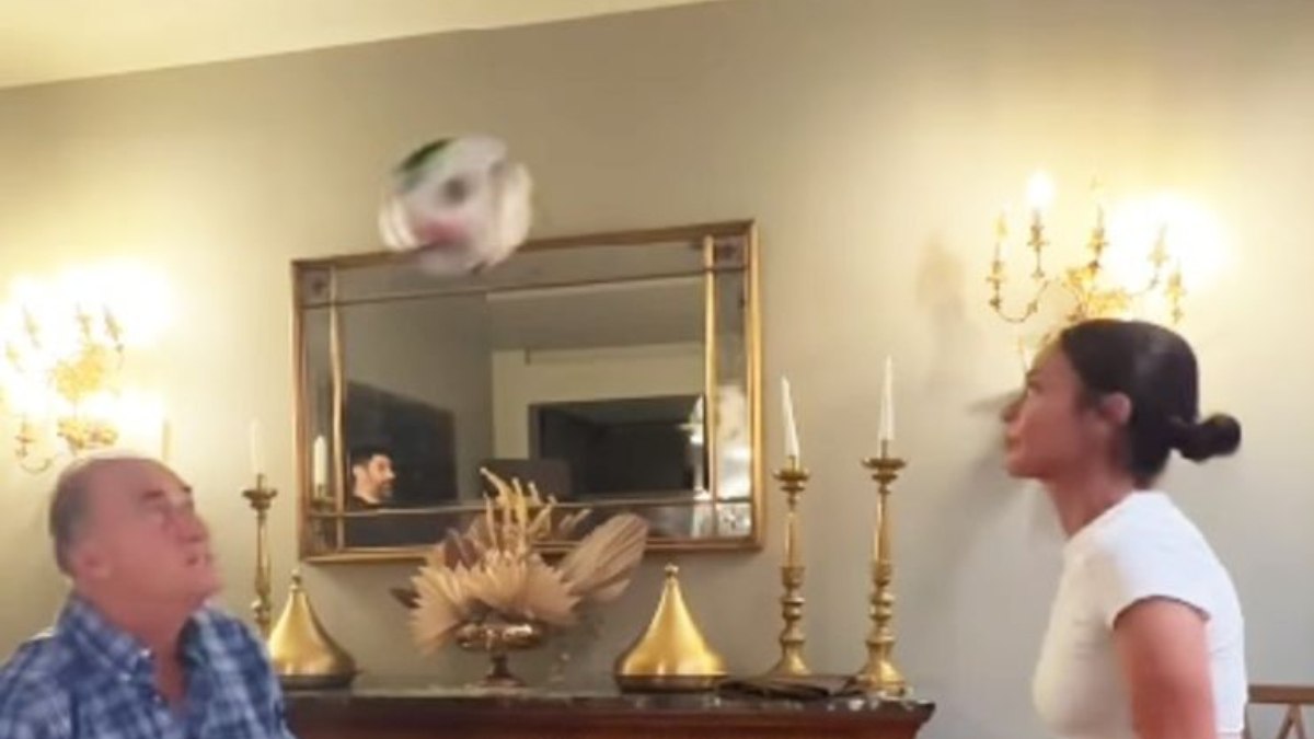 Fatih Terim ve kızı Merve Terim’in neşeli anları