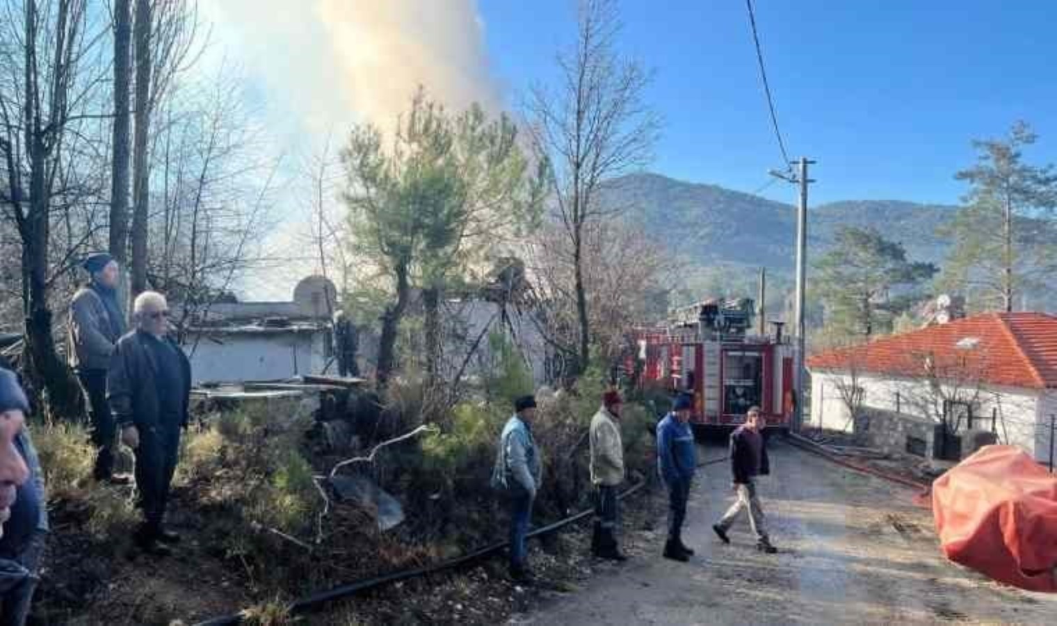 Fethiye’de yangın faciası: 2 kişi hayatını kaybetti!