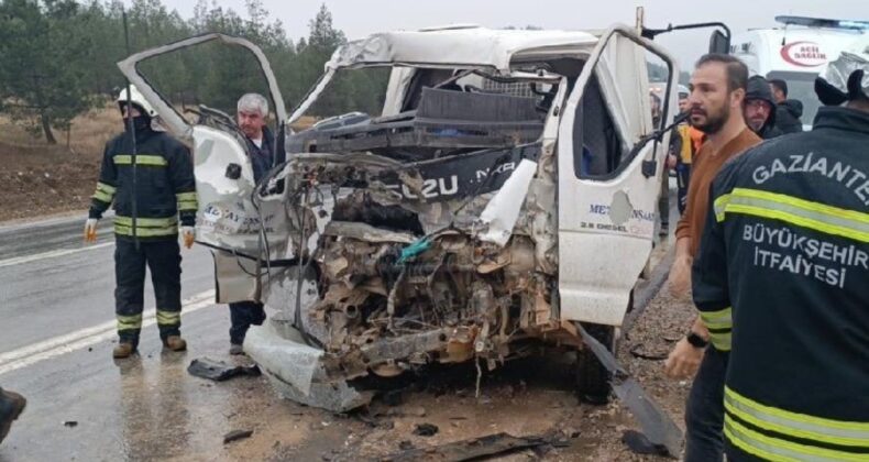 Gaziantep’te feci kaza: 1 ölü, 2 yaralı