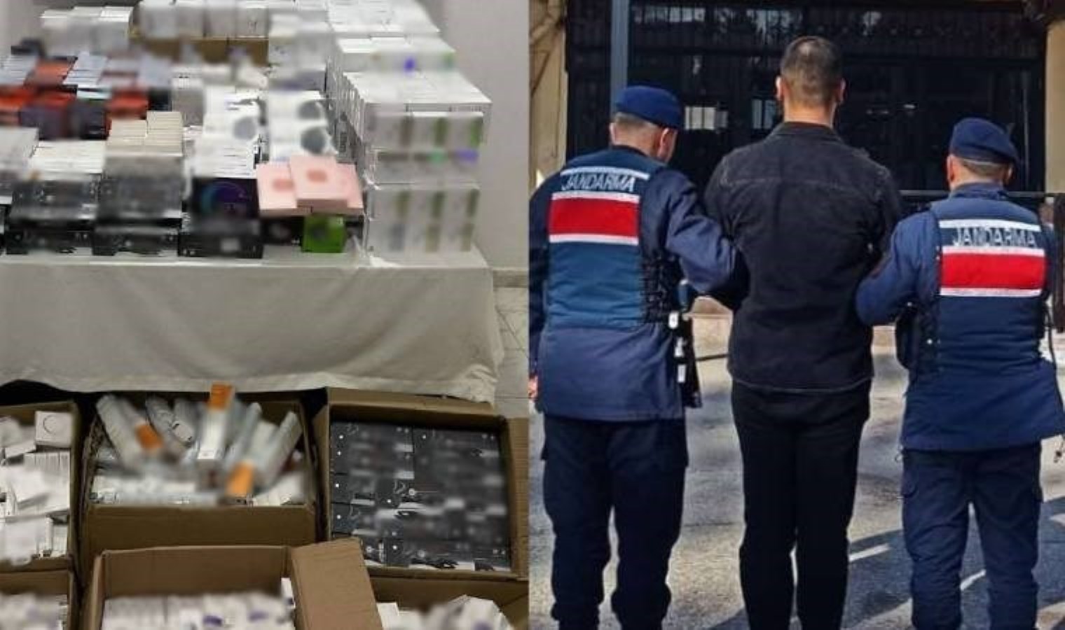 Gaziantep’te ‘kaçak malzeme’ operasyonu: Piyasa değeri 2 milyon lira!