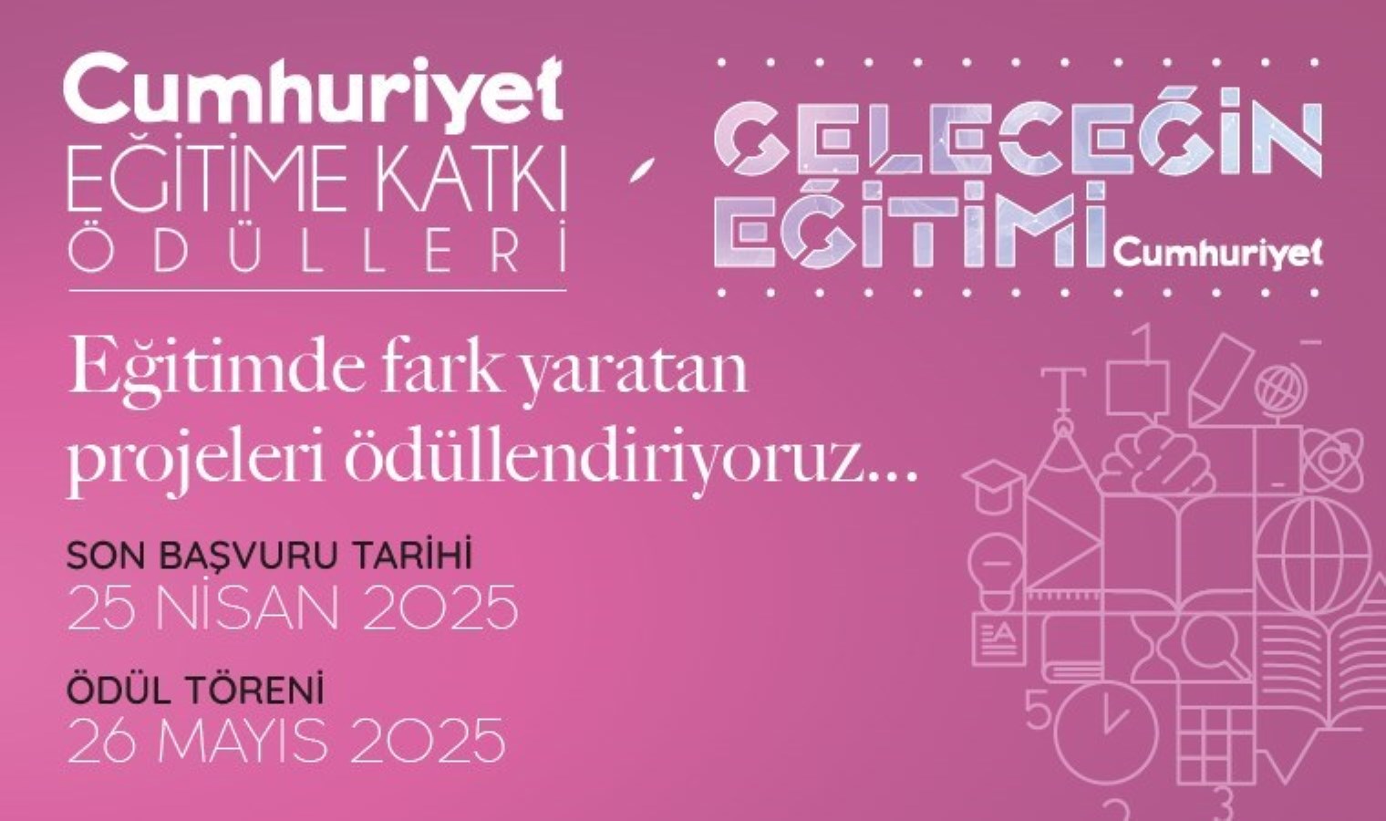 Geleceğin Eğitimi 2025 Zirvesi ve Cumhuriyet Eğitime Katkı Ödülleri