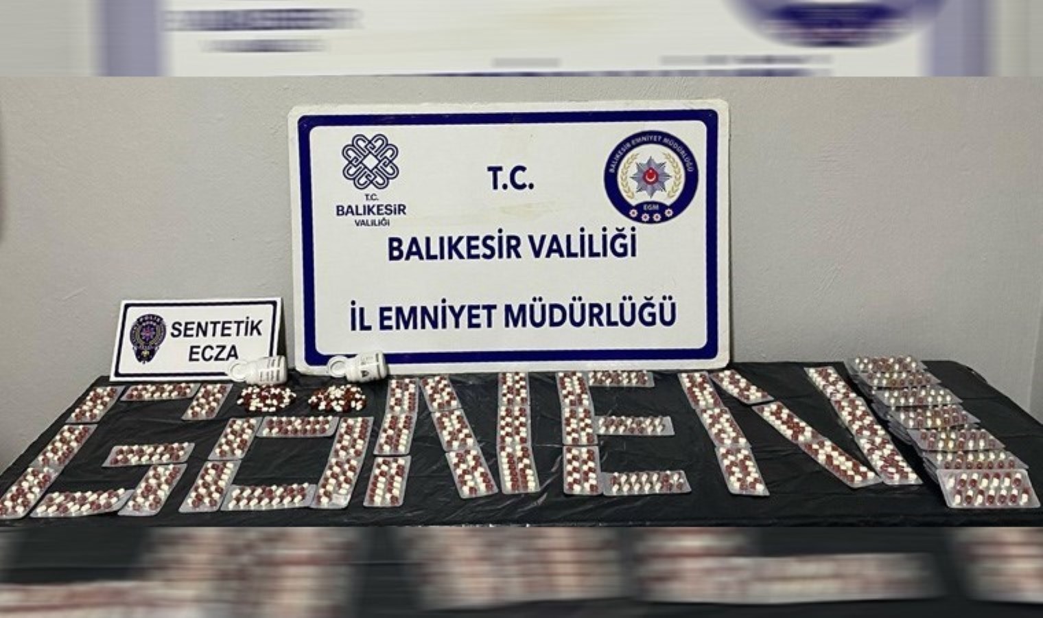 Gönen’de polis ekiplerince ele geçirildi: Tam 994 adet…