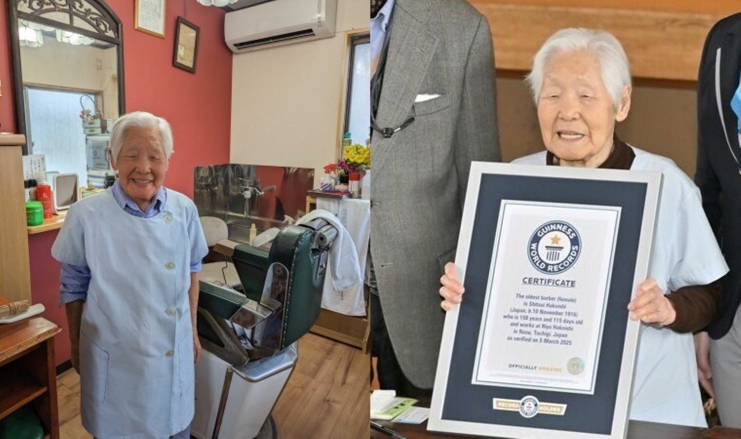 Guinness Rekorlar Kitabı’na girdi: 108 yaşındaki Japon berber