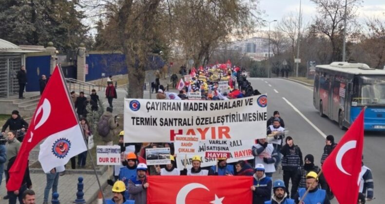 Günlerdir özelleştirmeye karşı direnen işçiler, iktidara seslendi: ‘Ekmeğime dokunma’