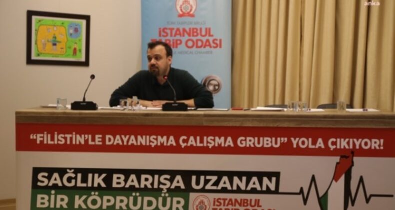 İstanbul Tabip Odası ‘Filistin’le Dayanışma Çalışma Grubu’ kuruyor