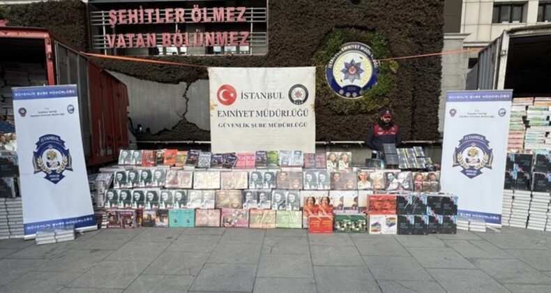 İstanbul’da 94 bin 587 korsan kitap ele geçirildi