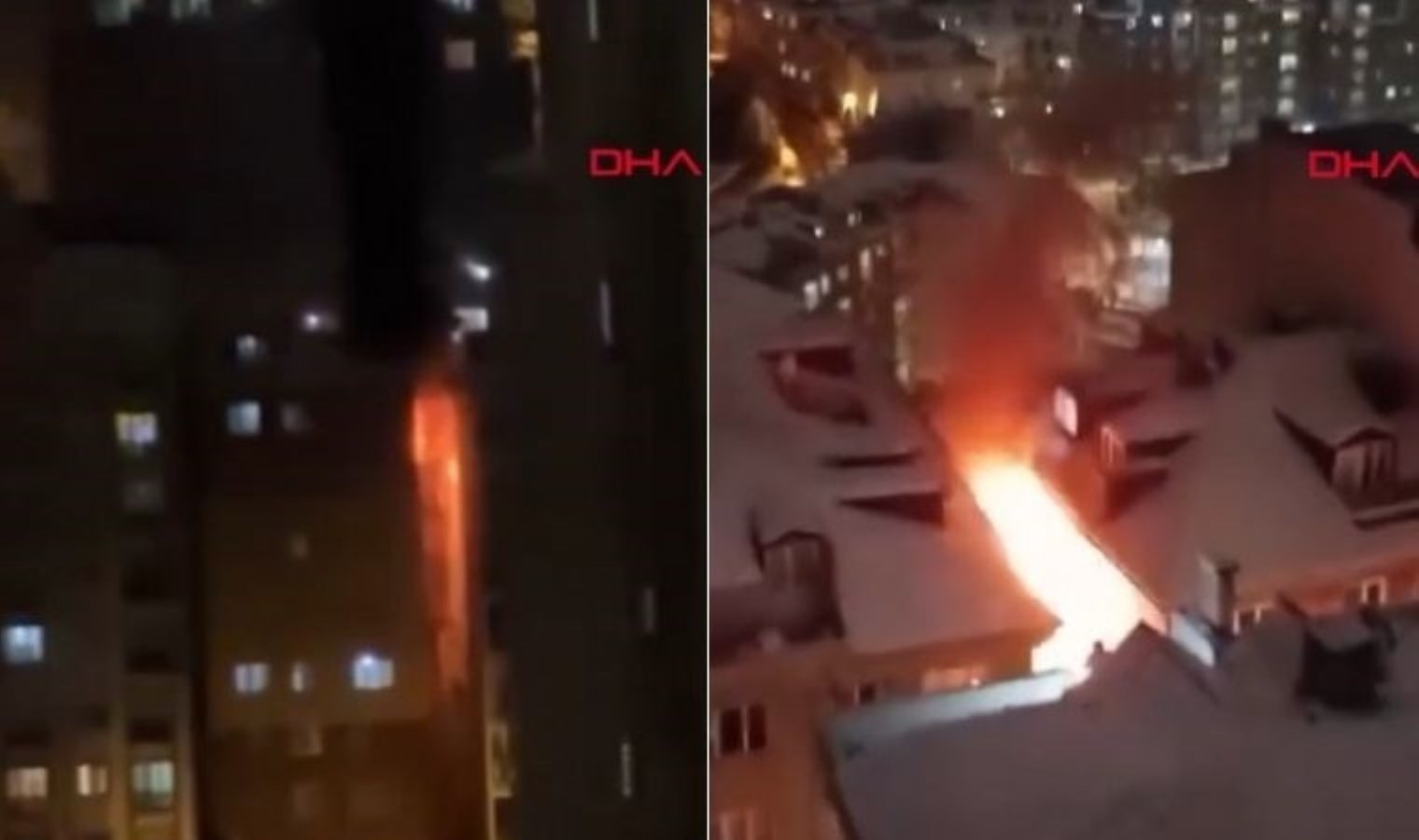 İstanbul’da bir binada yangın: Ekiplerin müdahalesi başladı