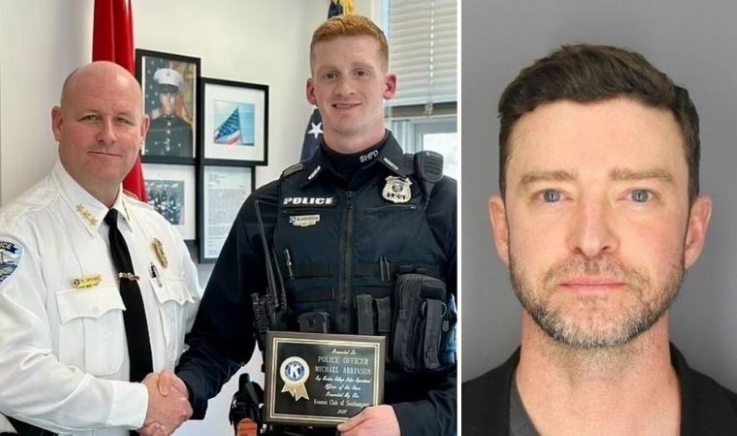 Justin Timberlake’i gözaltına aldı: ‘Yılın polisi’ oldu… Ünlü sanatçıyı tanımıyormuş!