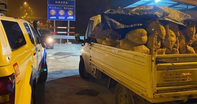 Kaçak avcılığa suçüstü! Samsun’da 3,5 ton midye ele geçirildi