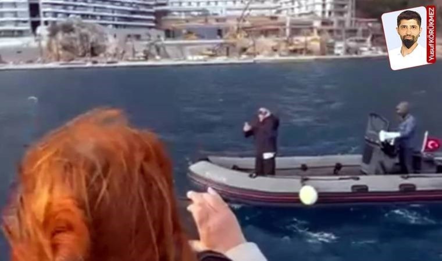 Kaçak inşaatı görüntülemek isteyenlere silahlı engel