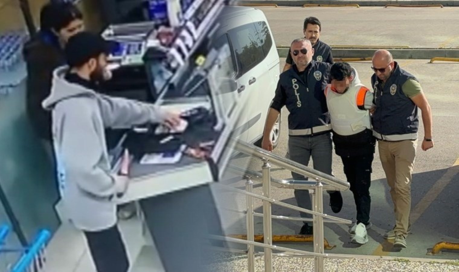 Kasiyeri bıçakla tehdit etti… Zincir markette dehşet saçtı: ‘Pastel boya’ ile gasp planı!