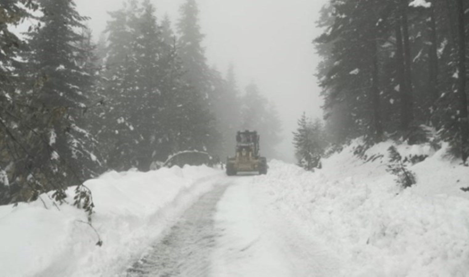Kastamonu’da kar engeli: 36 köy yolu ulaşıma kapandı