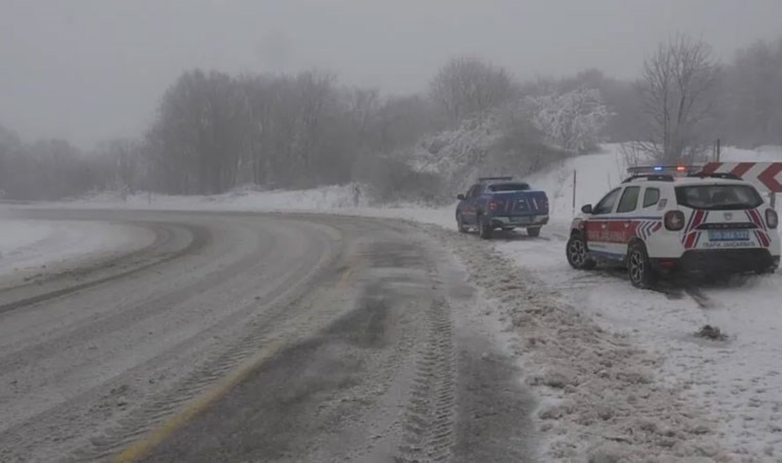 Kırklareli’nde eğitime kar engeli