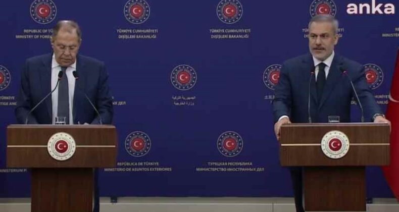 Lavrov’dan Türkiye ziyareti: Hakan Fidan’dan önemli açıklamalar