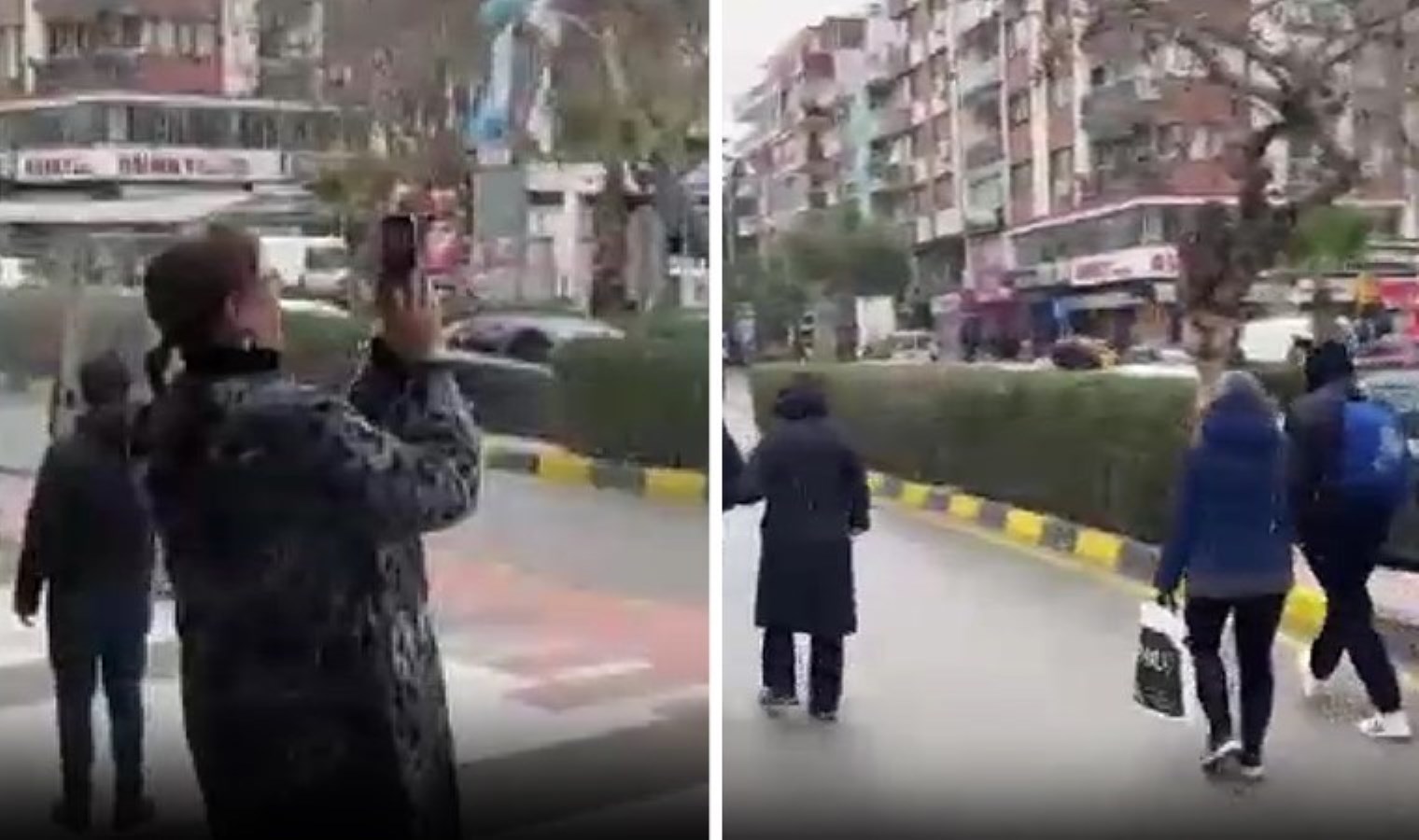 Manisa’da 3 yıl sonra ilk: Şehir merkezine kar yağdı