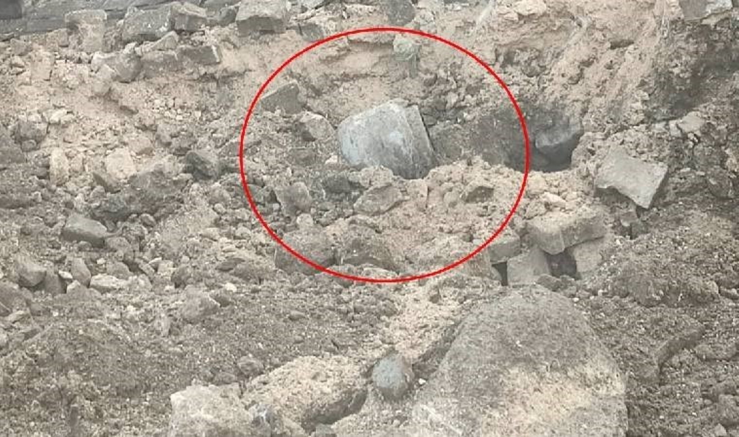 Mardin’de altyapı çalışmasında patlayıcı dolu mutfak tüpü bulundu!