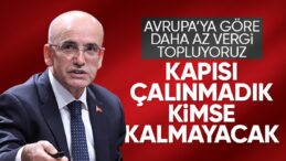 Mehmet Şimşek: Kapısı çalınmadık hiçbir mükellef olmayacak