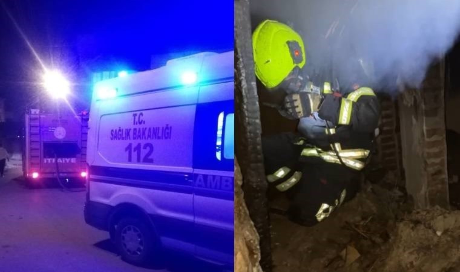 Mersin’de metruk evde yangın: 1 kişinin cansız bedeni bulundu!